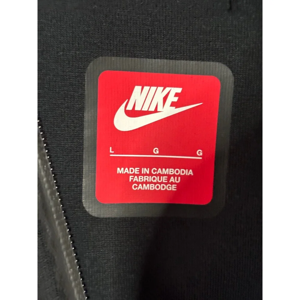 Nike Sportswear United Quarter Zip Sweatshirt‎ Black FN3399-010 Mens Large